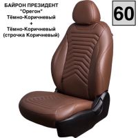 Чехлы Премиум Экокожа Байрон Президент|Жук на Renault Fluence 2009-2017 г.в. Чехлы Премиум Экокожа Байрон Президент|Жук на Renault Fluence 2009-2017 г.в.