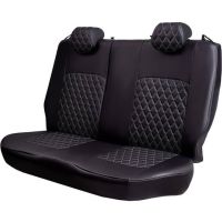 Чехлы Экокожа Турин Ромб на Renault Dokker 40/60 (2012+)